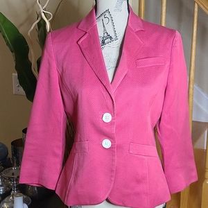 Pink Ann Taylor Blazer